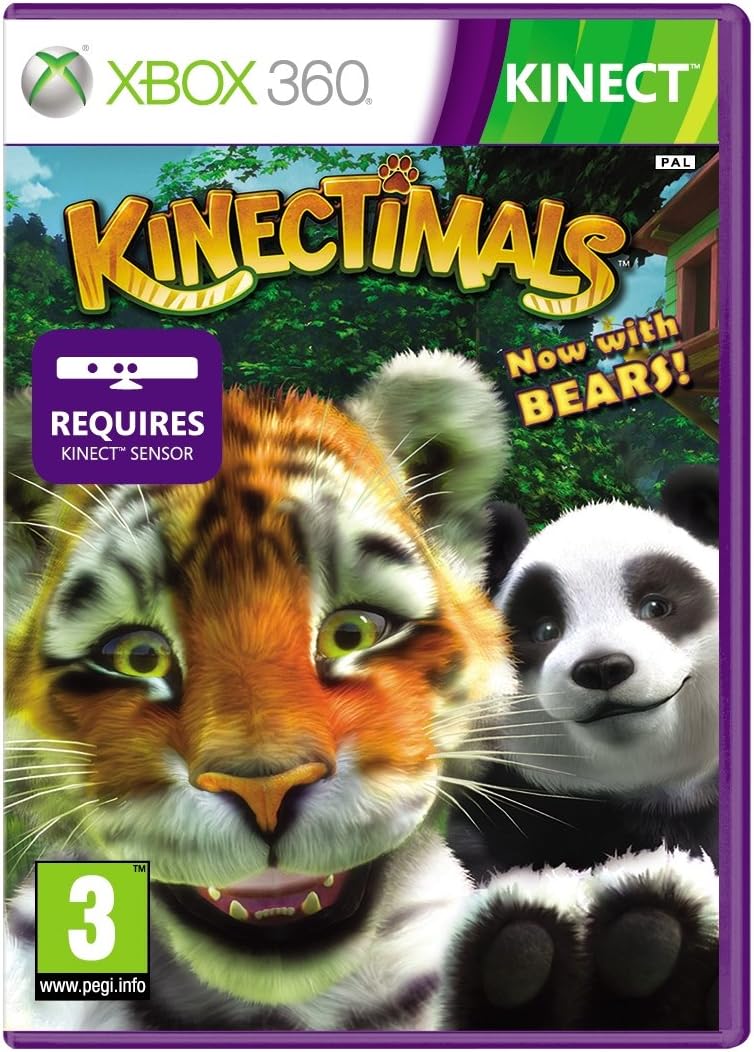 Kinectimals--Now With Bears! - Kinect Compatible - Xbox 360 (UK) Kinectimals--Now With Bears! - Kinect Compatible - Xbox 360 (UK)